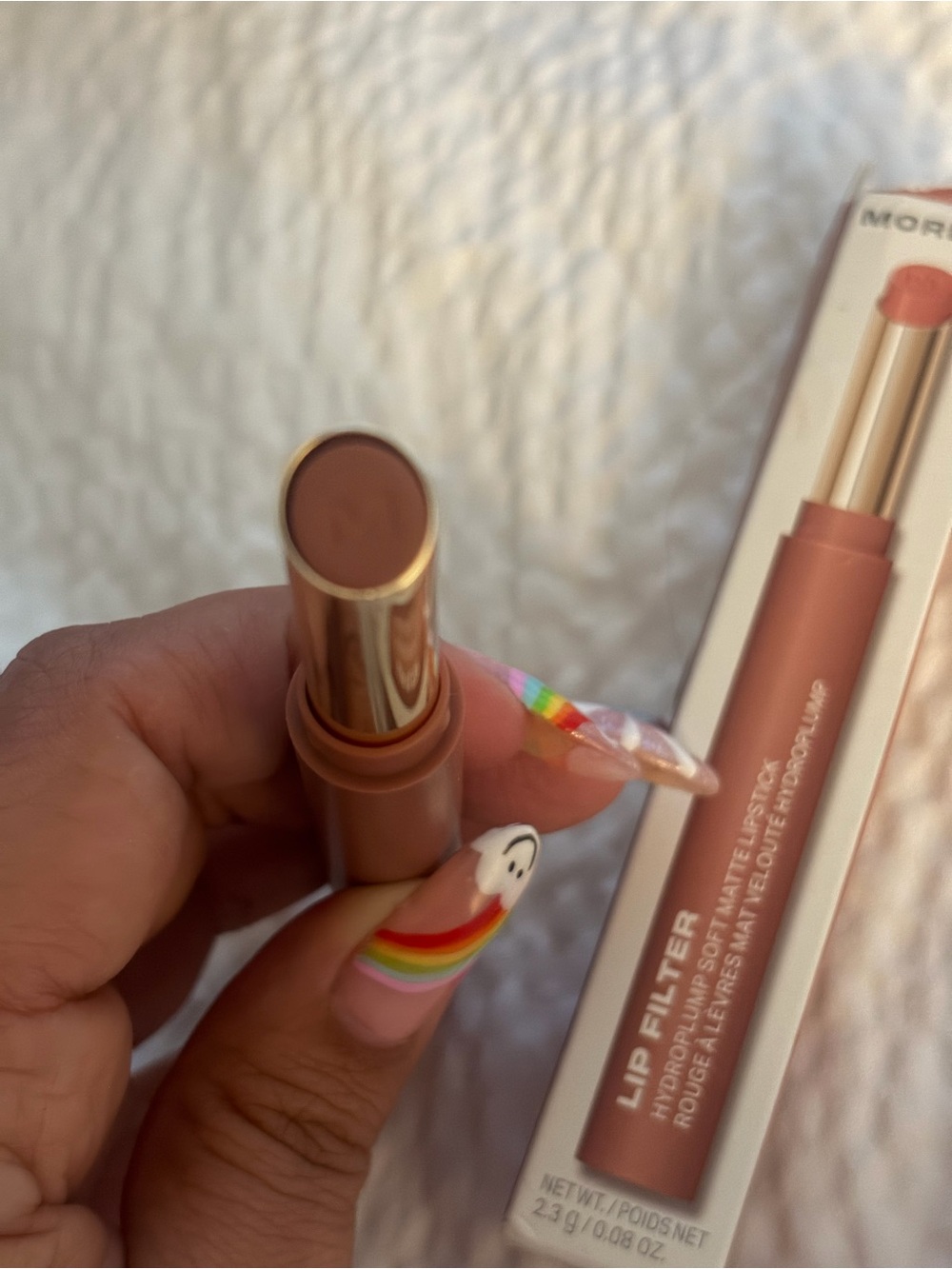 Morphe Lip Filter Hydroplump Soft Matte Lipstick - Full Size - WHIPPED - NEW